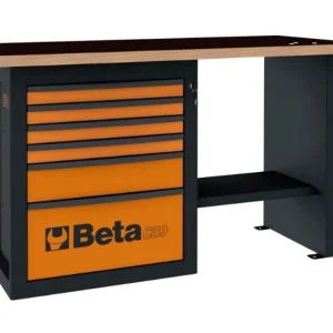Beta warsztatowa szafka narzędziowa C59C Endurance krótka 6 szuflad stal wielowarstwowe drewno