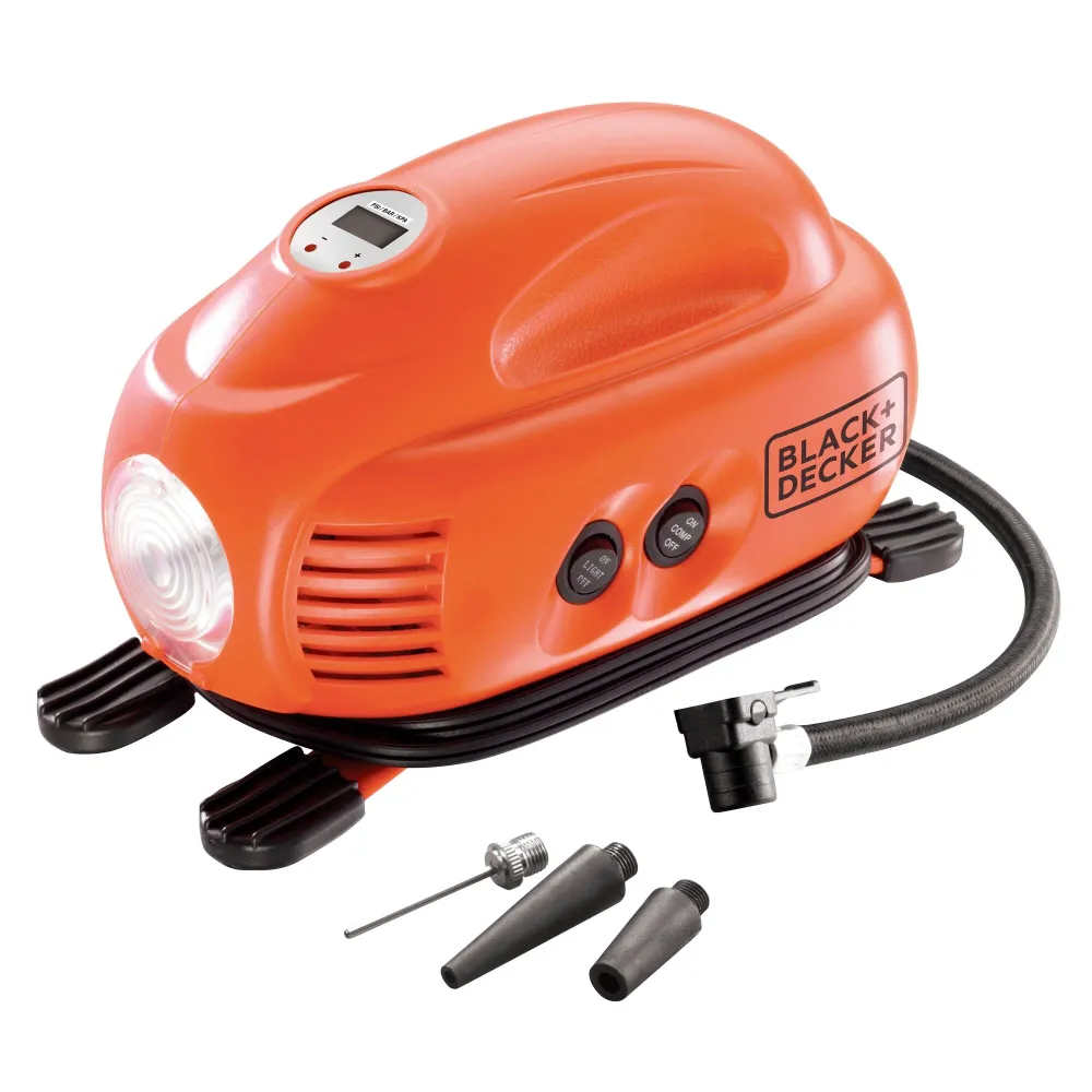 Kompresor przenośny Black+Decker ASI200-XJ 12 V BLACK & DECKER