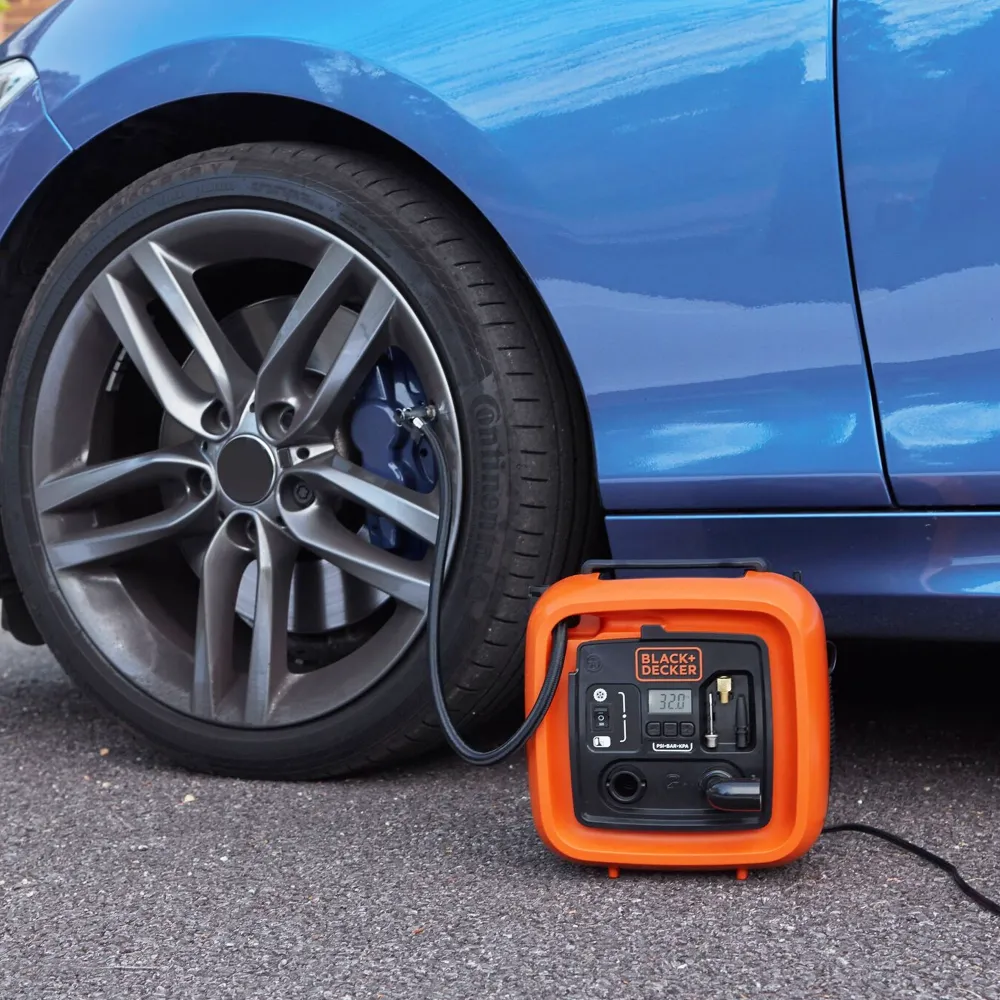 Kompresor przenośny Black+Decker ASI400-XJ BLACK & DECKER