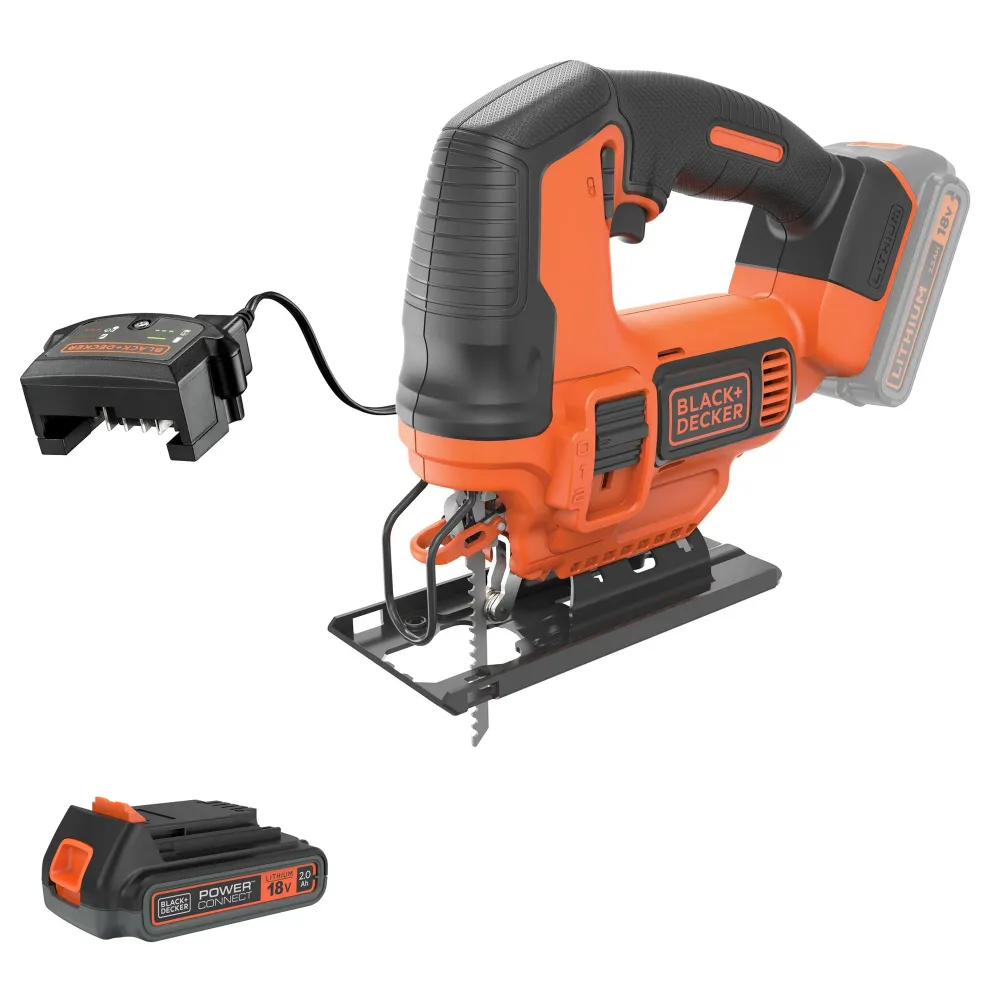 Pił szablasta Black+Decker BDCJS18-QW 18 V 2 Ah BLACK & DECKER