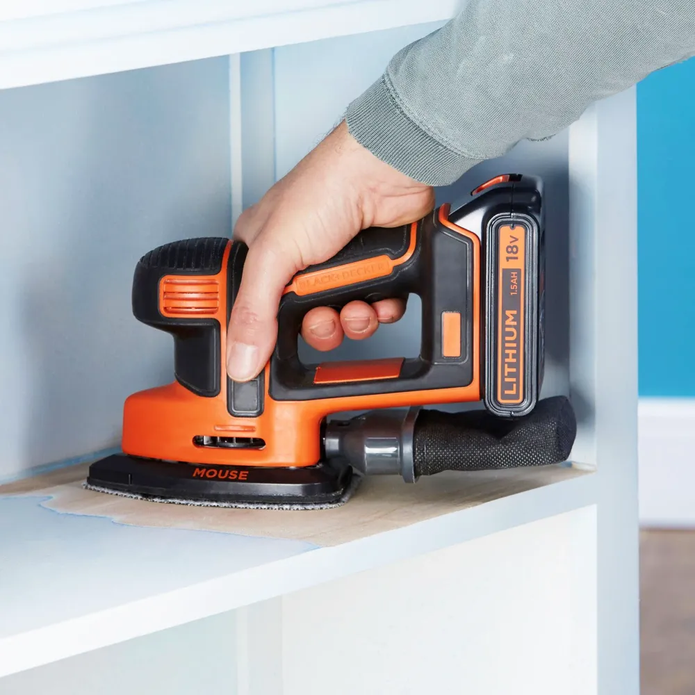 Szlifierka mysia Black+Decker BDCDS18-QW 18V 2Ah BLACK & DECKER