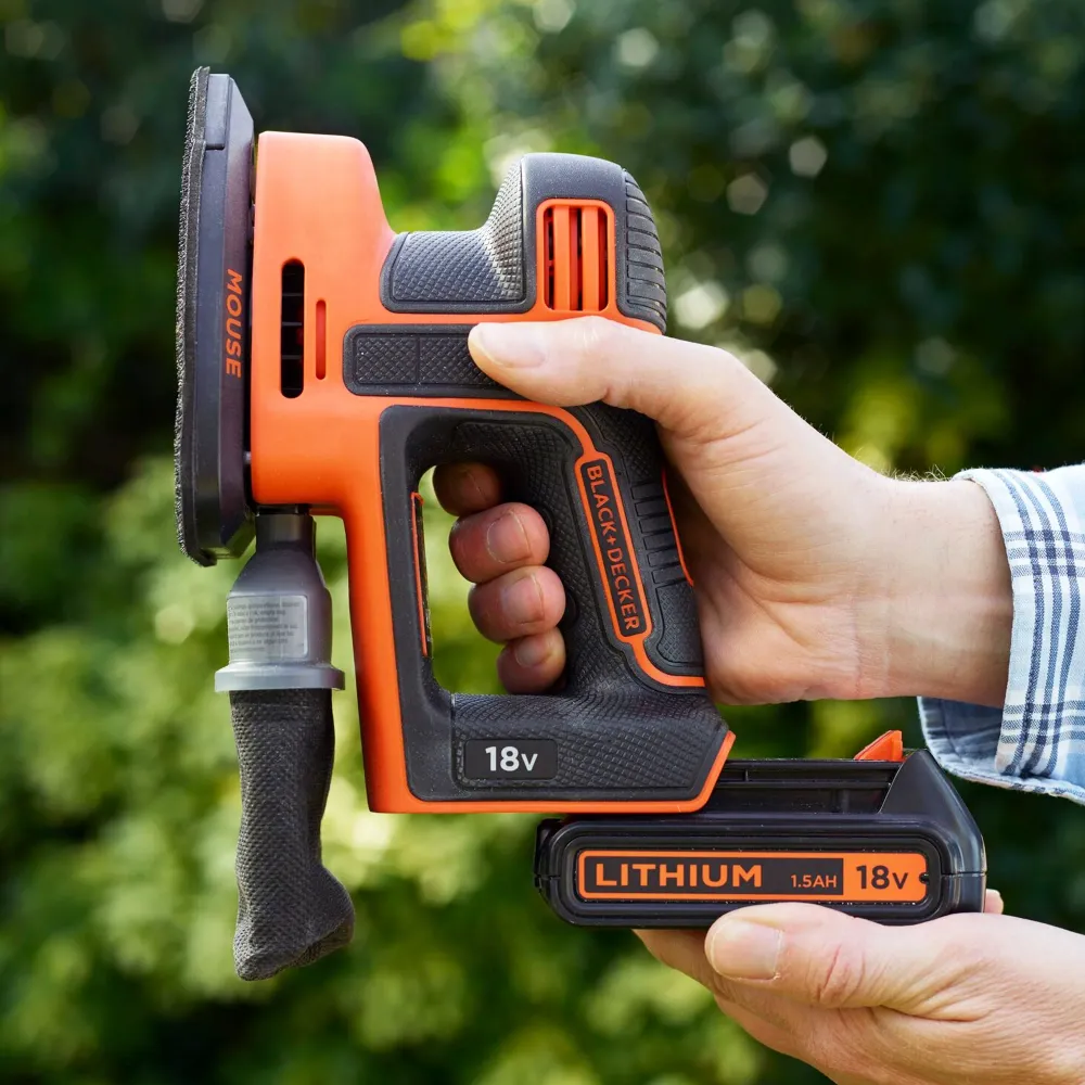 Szlifierka mysia Black+Decker BDCDS18-QW 18V 2Ah BLACK & DECKER