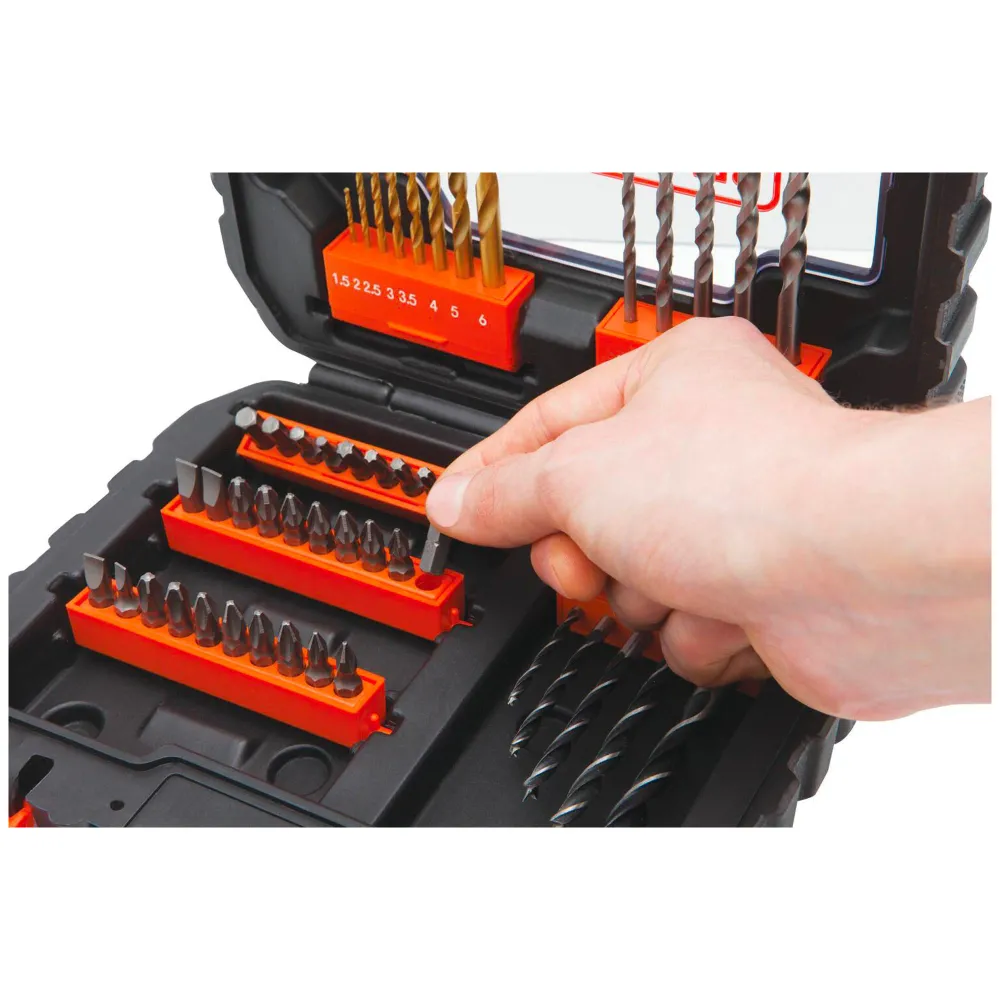 Zestaw do wiercenia i wkręcania Black+Decker A7232-XJ BLACK & DECKER