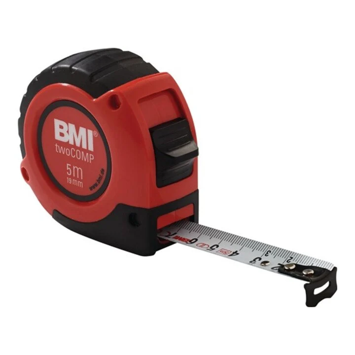 Miara kieszonkowa BMI twoCOMP długość 5 m szerokość 19 mm mm/mm ( 4000855889 )