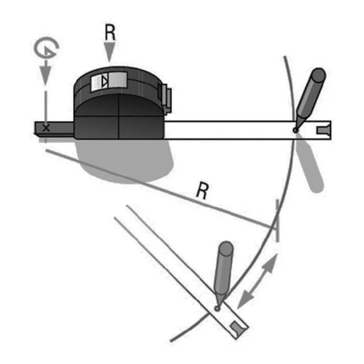 Miara kieszonkowa BMI VISO długość 3 m szerokość 16 mm mm/cm ( 4000855882 )