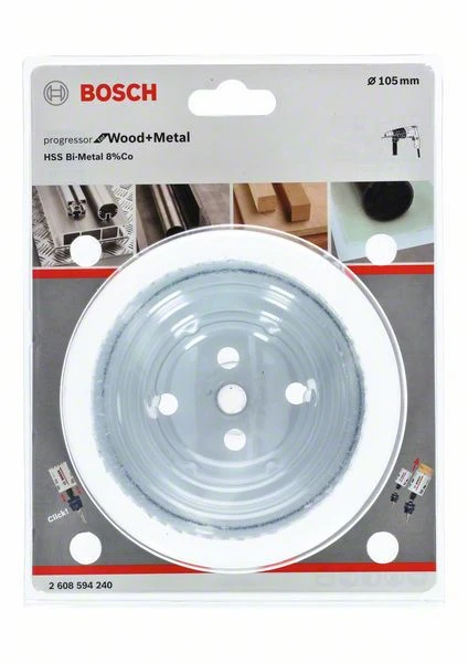BOSCH Pił otwornica Ø 105 mm Głębokość cięcia 40 mm ( 8000342563 )