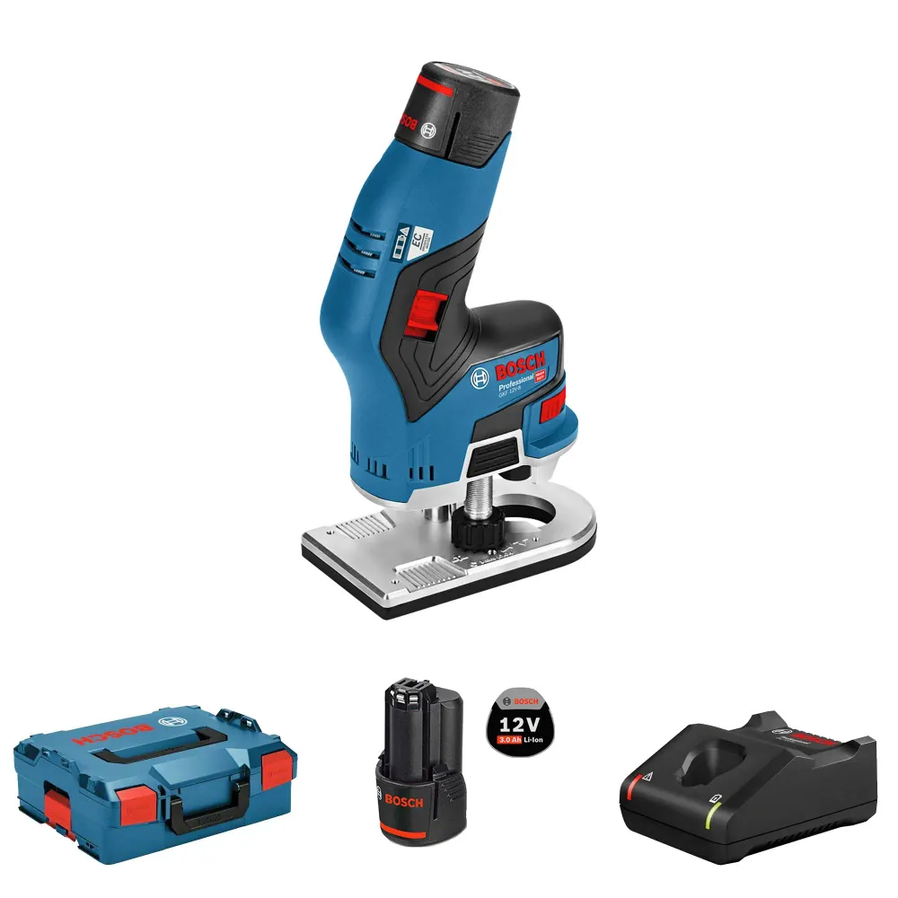 Frezarka pionowa Bosch GKF 12V-8 3Ah
