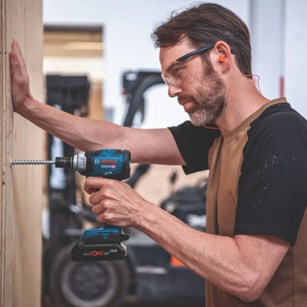 Bosch GDS 18V-330 HC Profesjonalny akumulatorowy klucz udarowy 18 V 330 Nm 1/2" bezszczotkowy ( 06019L5001 ) + L-Boxx - be...