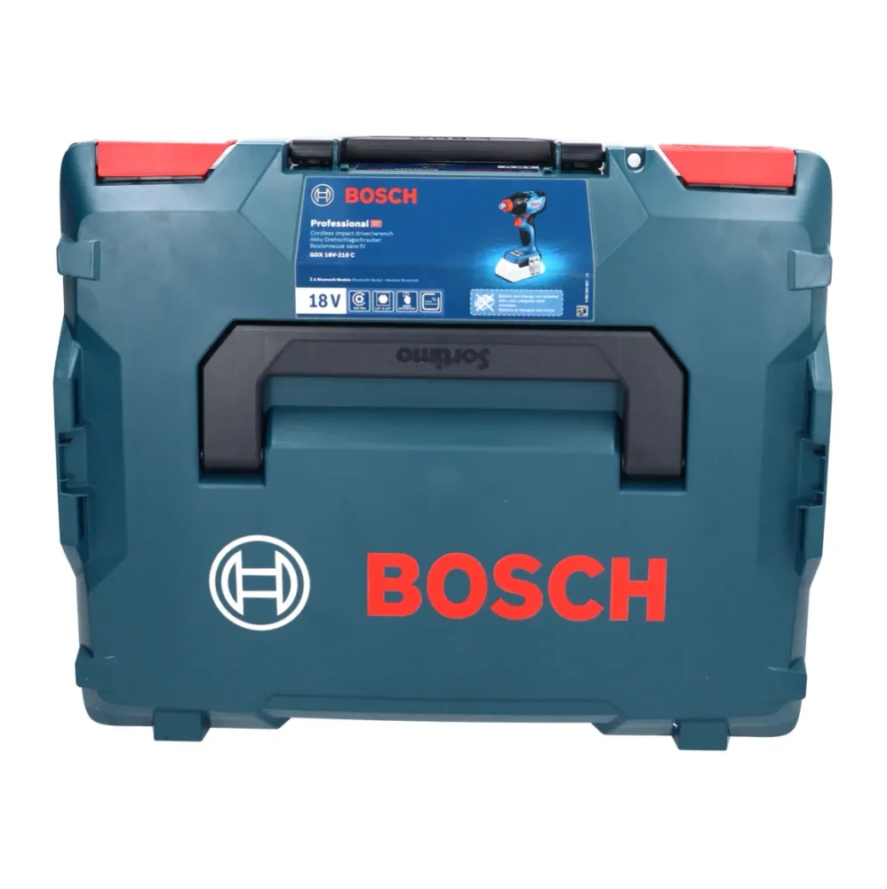 Bosch GDX 18V-210 C Profesjonalny akumulatorowy klucz udarowy 18 V 210 Nm bezszczotkowy + 1x akumulator 4,0 Ah + ładowarka...