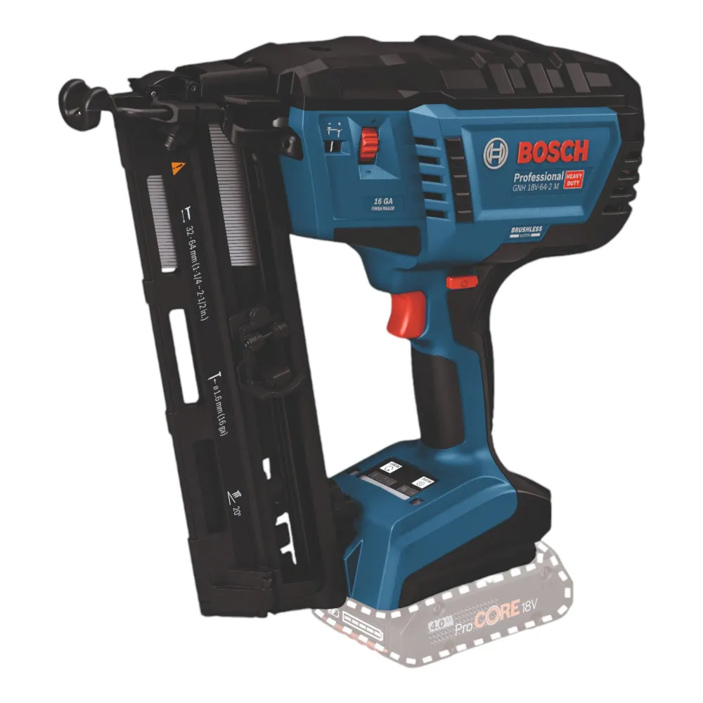 Bosch GNH 18V-64-2 M Profesjonalna gwoździarka akumulatorowa do drewna 18 V 1,6 x 32 - 64 mm bezszczotkowa + L-Boxx ( 0601...
