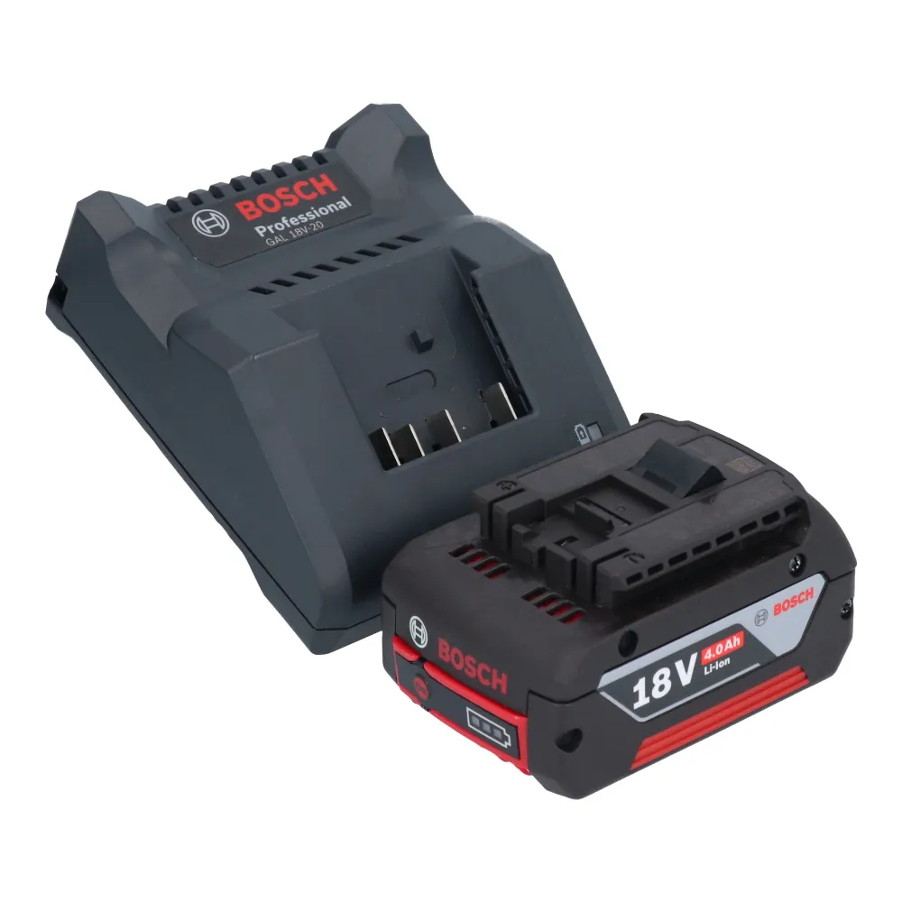 Bosch GSB 18V-45 Profesjonalna akumulatorowa wiertarko-wkrętarka udarowa 18 V 45 Nm bezszczotkowa + 1x akumulator 4,0 Ah +...