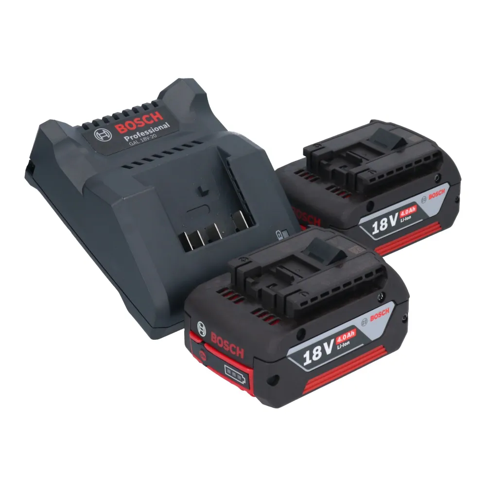 Bosch GSB 18V-45 Profesjonalna akumulatorowa wiertarko-wkrętarka udarowa 18 V 45 Nm bezszczotkowa + 2x akumulator 4,0 Ah +...