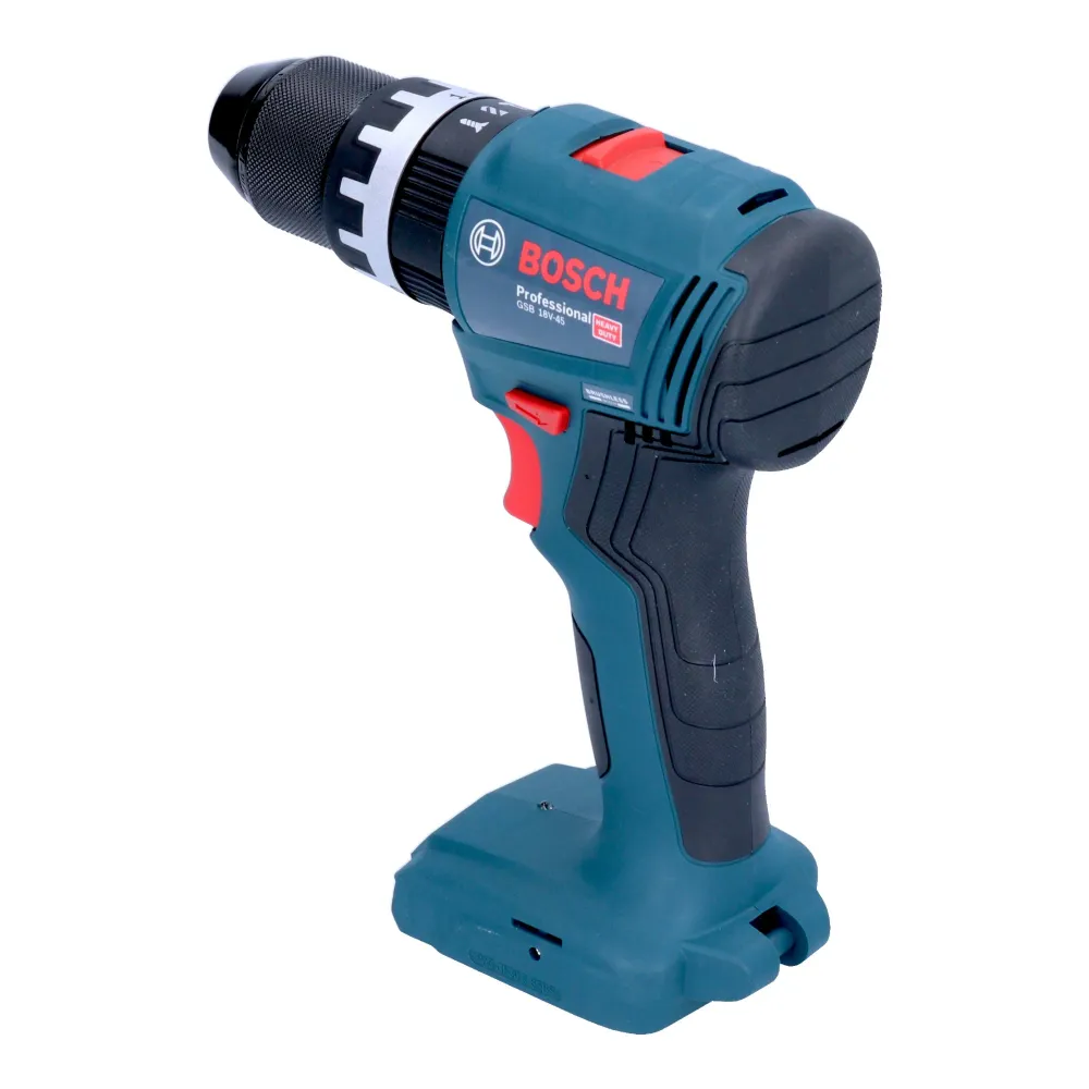 Bosch GSB 18V-45 Profesjonalna akumulatorowa wiertarko-wkrętarka udarowa 18 V 45 Nm bezszczotkowa + 1x akumulator 2,0 Ah +...