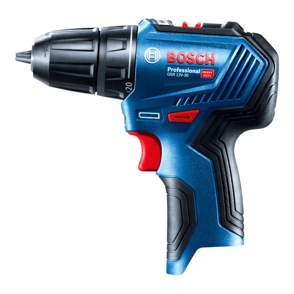 Bosch GSR 12V-30 Profesjonalna akumulatorowa wiertarko-wkrętarka 12 V 30 Nm bezszczotkowa + 1x akumulator 6,0 Ah + walizka...
