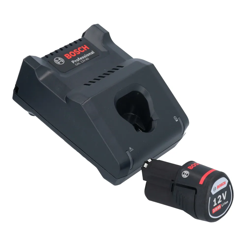 Bosch GSR 12V-30 Profesjonalna akumulatorowa wiertarko-wkrętarka 12 V 30 Nm bezszczotkowa + 1x akumulator 2,0 Ah + ładowar...