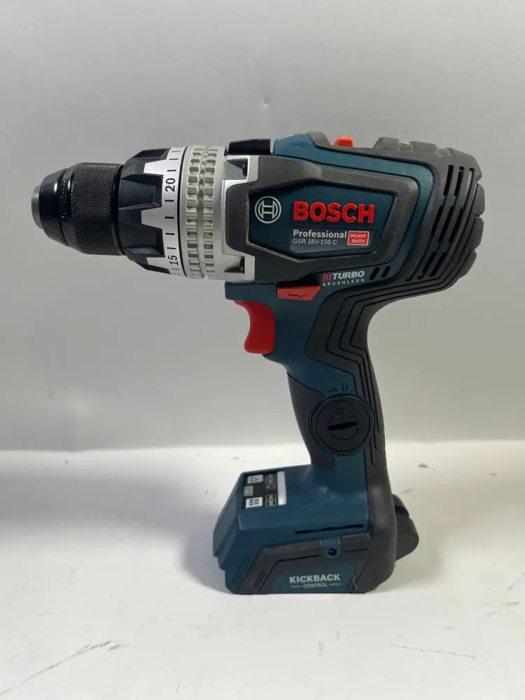 Bosch GSR 18V-150 C Profesjonalna akumulatorowa wiertarko-wkrętarka 18 V 150 Nm Brushless Solo ( 06019J5001 ) - bez akumul...