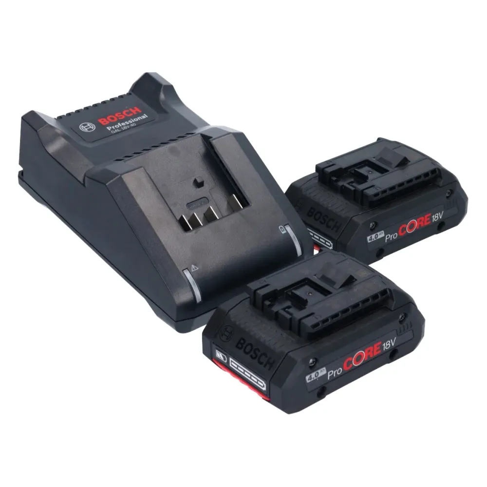 Bosch GST 18V-125 B Profesjonalna wyrzynarka akumulatorowa 18 V 125 mm bezszczotkowa + 2x akumulator ProCORE 4,0 Ah + łado...