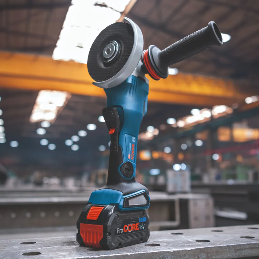 Bosch GWS 18V-15 PSC Profesjonalna akumulatorowa szlifierka kątowa 18 V 125 mm BITURBO Brushless + 1x akumulator ProCORE 8...
