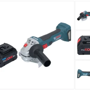 Bosch GWS 18V-7 Profesjonalna akumulatorowa szlifierka kątowa 18 V 125 mm bezszczotkowa + 1x akumulator ProCORE 8,0 Ah - b...
