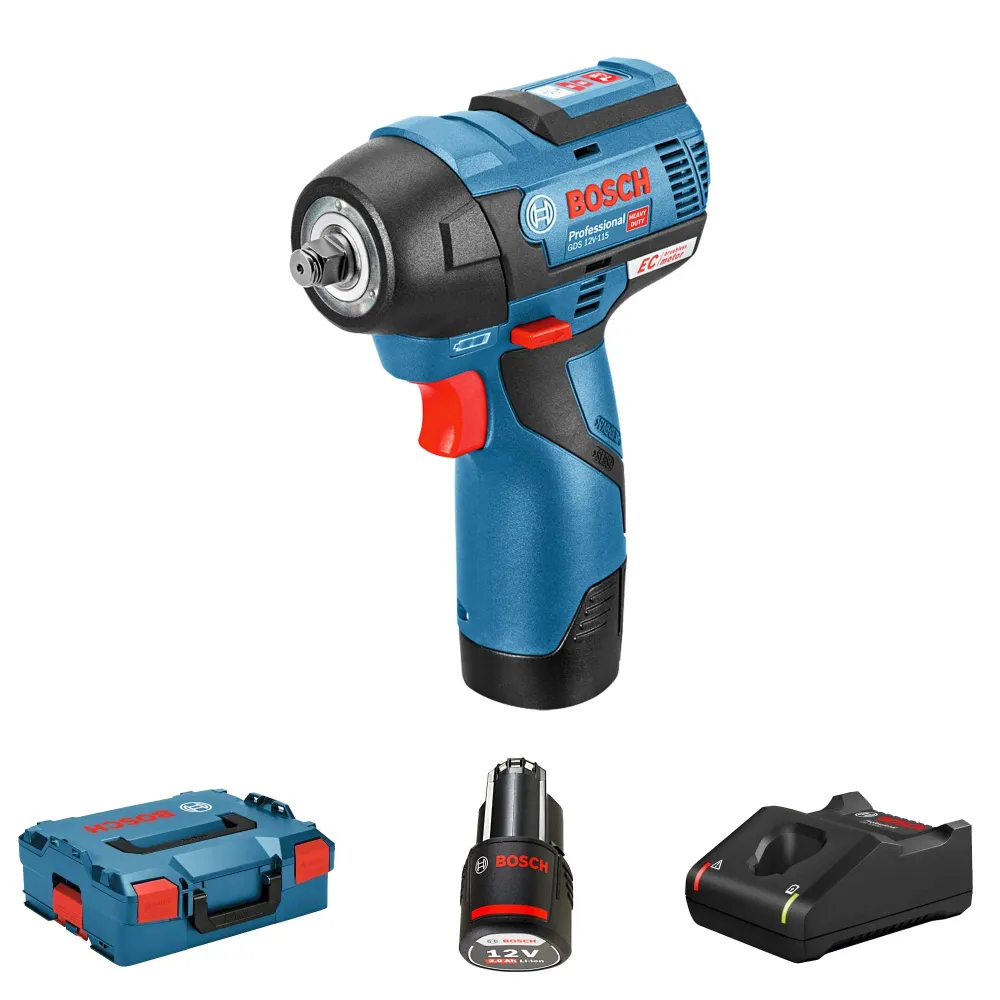 Klucz udarowy Bosch GDS 12V-115 3Ah