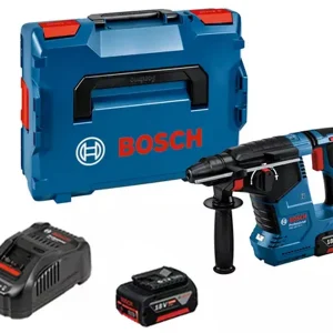 Bosch Professional akumulatorowa młotowiertarka GBH 18V-24 C SDS Plus 2 akumulatory 5Ah L-BOXX