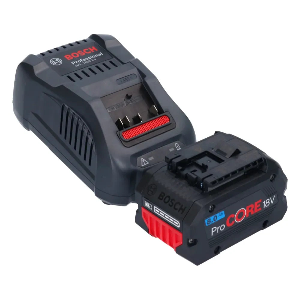 Akumulatorowa pilarka tarczowa Bosch GKS 18V-57-2 Professional 18 V 165 mm bezszczotkowa + 1x akumulator ProCORE 8,0 Ah +...