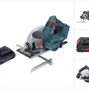 Akumulatorowa pilarka tarczowa Bosch GKS 18V-57-2 Professional 18 V 165 mm bezszczotkowa + 1x akumulator ProCORE 4,0 Ah -...
