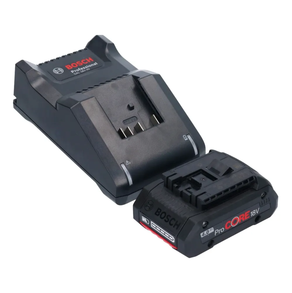 Akumulatorowa szlifierka kątowa Bosch GWS 18V-7 Professional 18 V 125 mm bezszczotkowa + 1x akumulator ProCORE 4,0 Ah + ła...