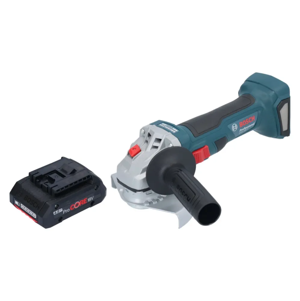 Akumulatorowa szlifierka kątowa Bosch GWS 18V-7 Professional 18 V 125 mm bezszczotkowa + 1x akumulator ProCORE 4,0 Ah - be...