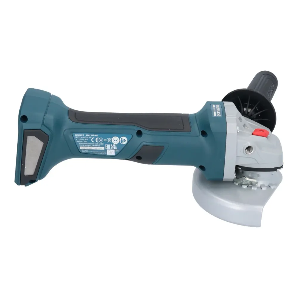 Akumulatorowa szlifierka kątowa Bosch GWS 18V-7 Professional 18 V 125 mm bezszczotkowa + 1x akumulator 4,0 Ah + ładowarka...