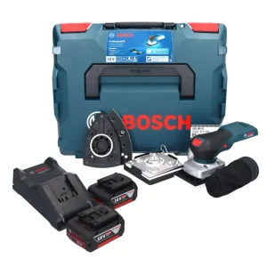Akumulatorowa szlifierka oscylacyjna Bosch GSS 18V-13 18 V + 2x akumulator 5,0 Ah + ładowarka + L-BOXX Bosch Professional