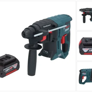 Akumulatorowa wiertarko-wkrętarka Bosch GBH 18V-21 Professional 18 V 2,0 J SDS plus Brushless + 1x akumulator 4,0 Ah - bez...