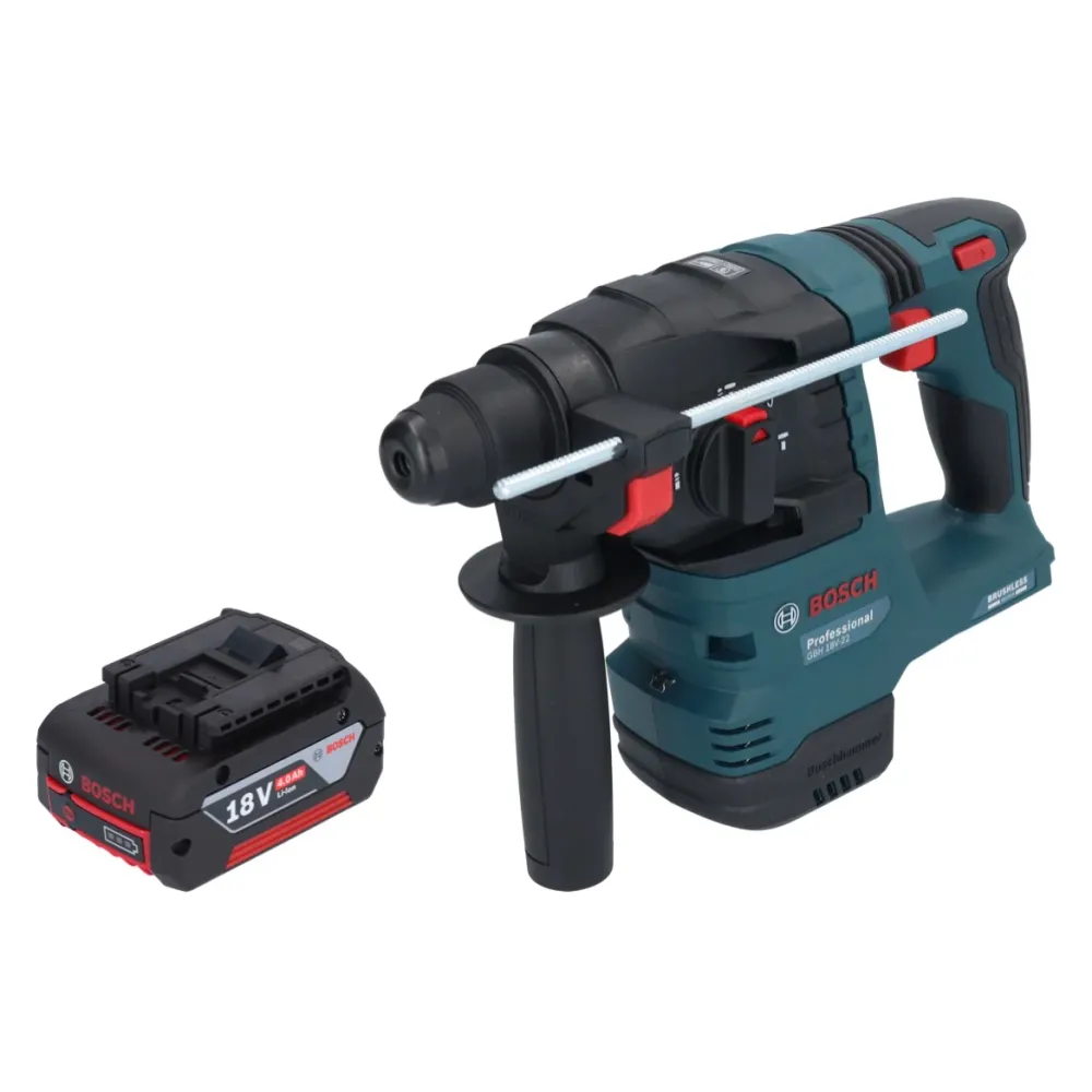 Akumulatorowa wiertarko-wkrętarka udarowa Bosch GBH 18V-22 Professional 18 V 1,9 J SDS Plus Brushless + 1x akumulator 4,0...