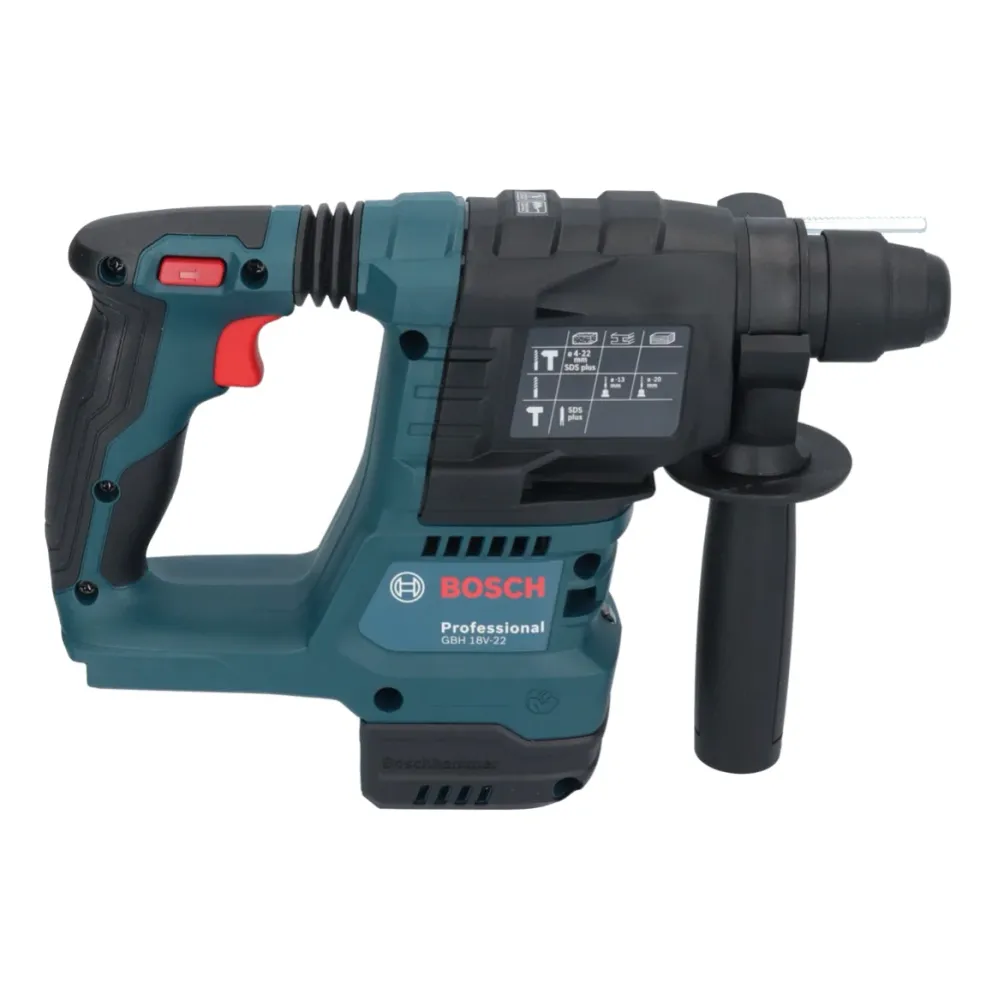 Akumulatorowa wiertarko-wkrętarka udarowa Bosch GBH 18V-22 Professional 18 V 1,9 J SDS Plus Brushless + 1x akumulator 4,0...