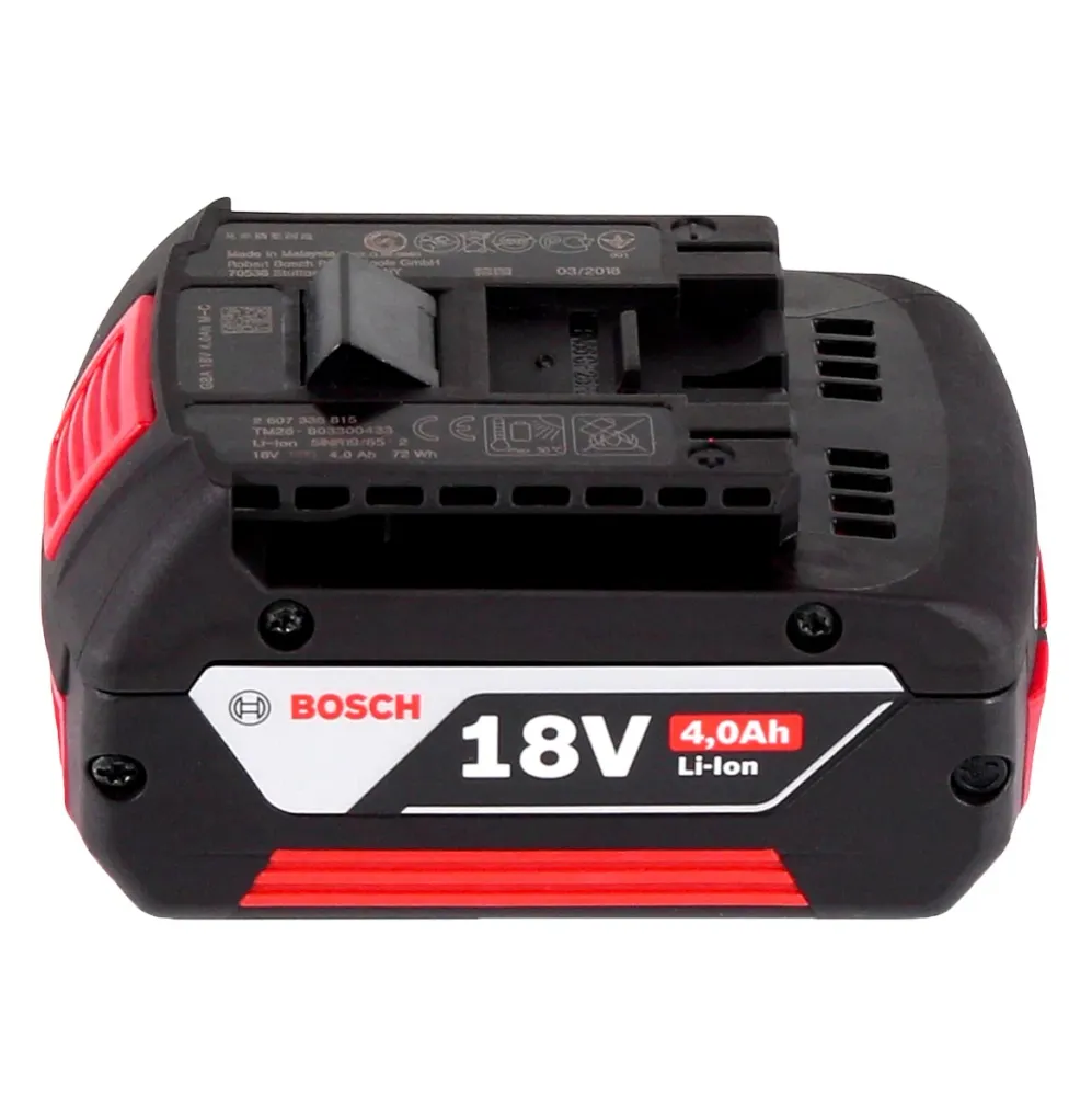 Akumulatorowa wiertarko-wkrętarka udarowa Bosch GSB 18V-21 18 V 55 Nm + 1x akumulator 4,0 Ah + walizka L - bez ładowarki B...