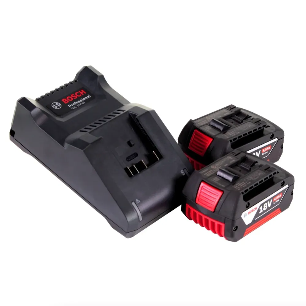 Akumulatorowa wiertarko-wkrętarka udarowa Bosch GSB 18V-21 18 V 55 Nm + 2x akumulator 4,0 Ah + ładowarka + walizka L Bosch...
