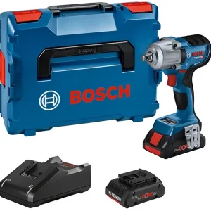 Bosch Professional akumulatorowa zakrętarka udarowa GDS 18V-450 HC 450 Nm 2x 4.0Ah