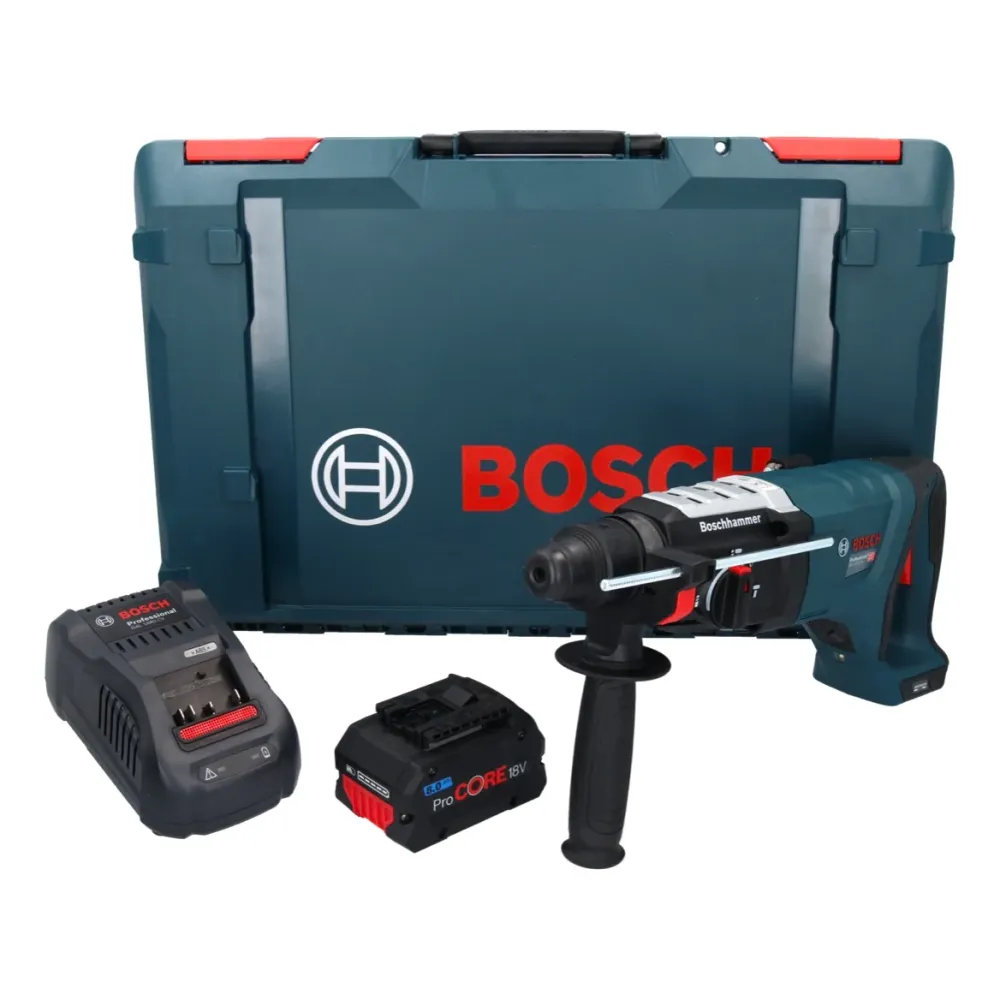 Akumulatorowy młot udarowo-obrotowy Bosch GBH 18V-28 DC Professional 18 V 3,4 J SDS Plus Brushless + 1x akumulator ProCORE...