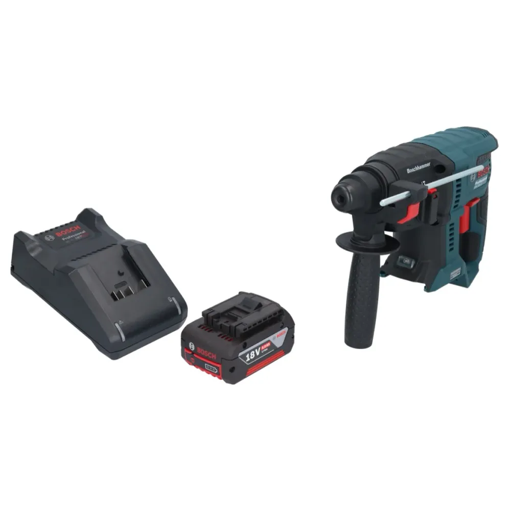 Bosch GBH 18V-21 Professional akumulatorowa wiertarko-wkrętarka udarowa 18 V 2,0 J SDS plus Brushless + 1x akumulator 4,0...