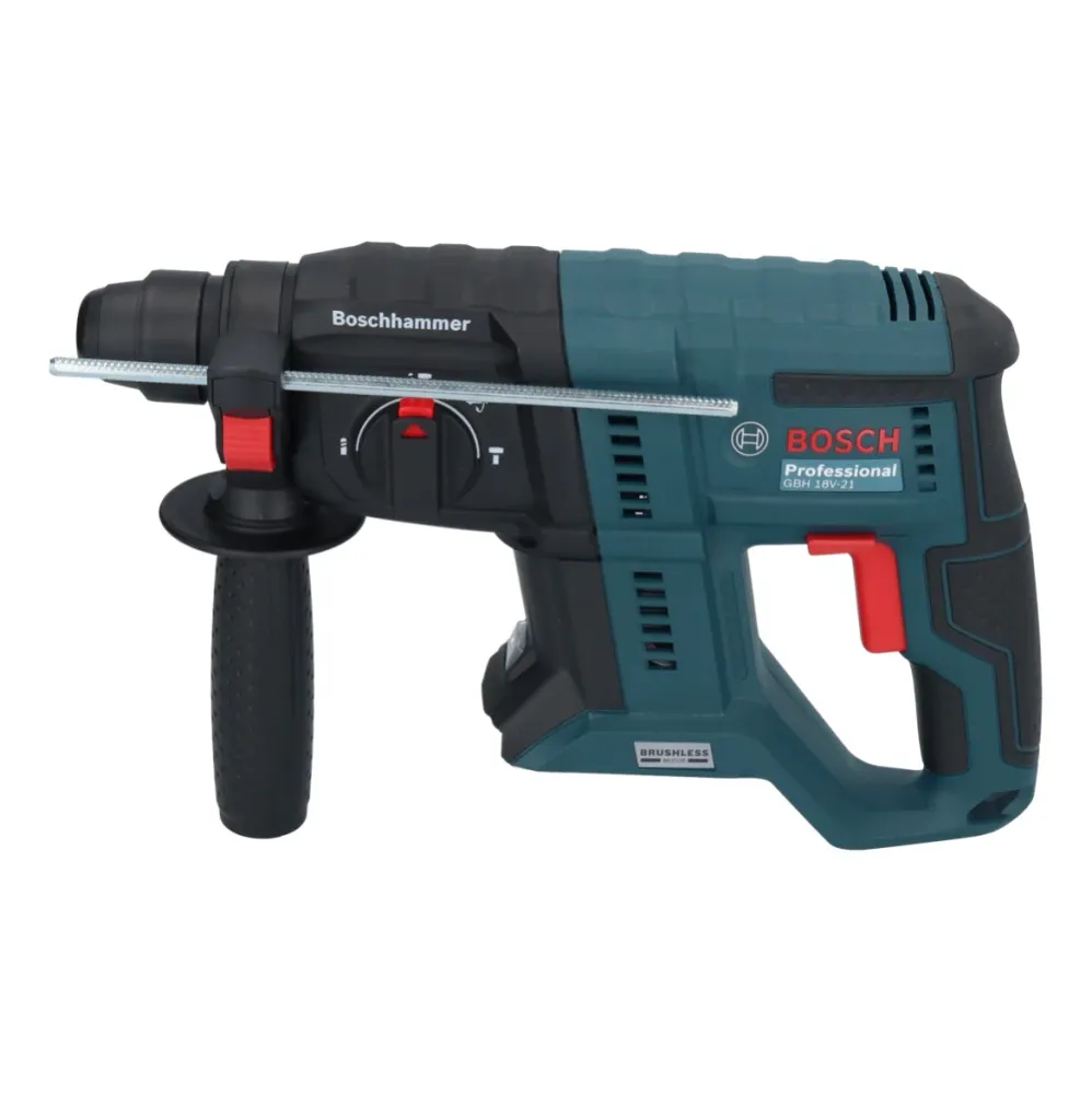 Bosch GBH 18V-21 Professional akumulatorowa wiertarko-wkrętarka udarowa 18 V 2,0 J SDS plus Brushless + 1x akumulator 4,0...
