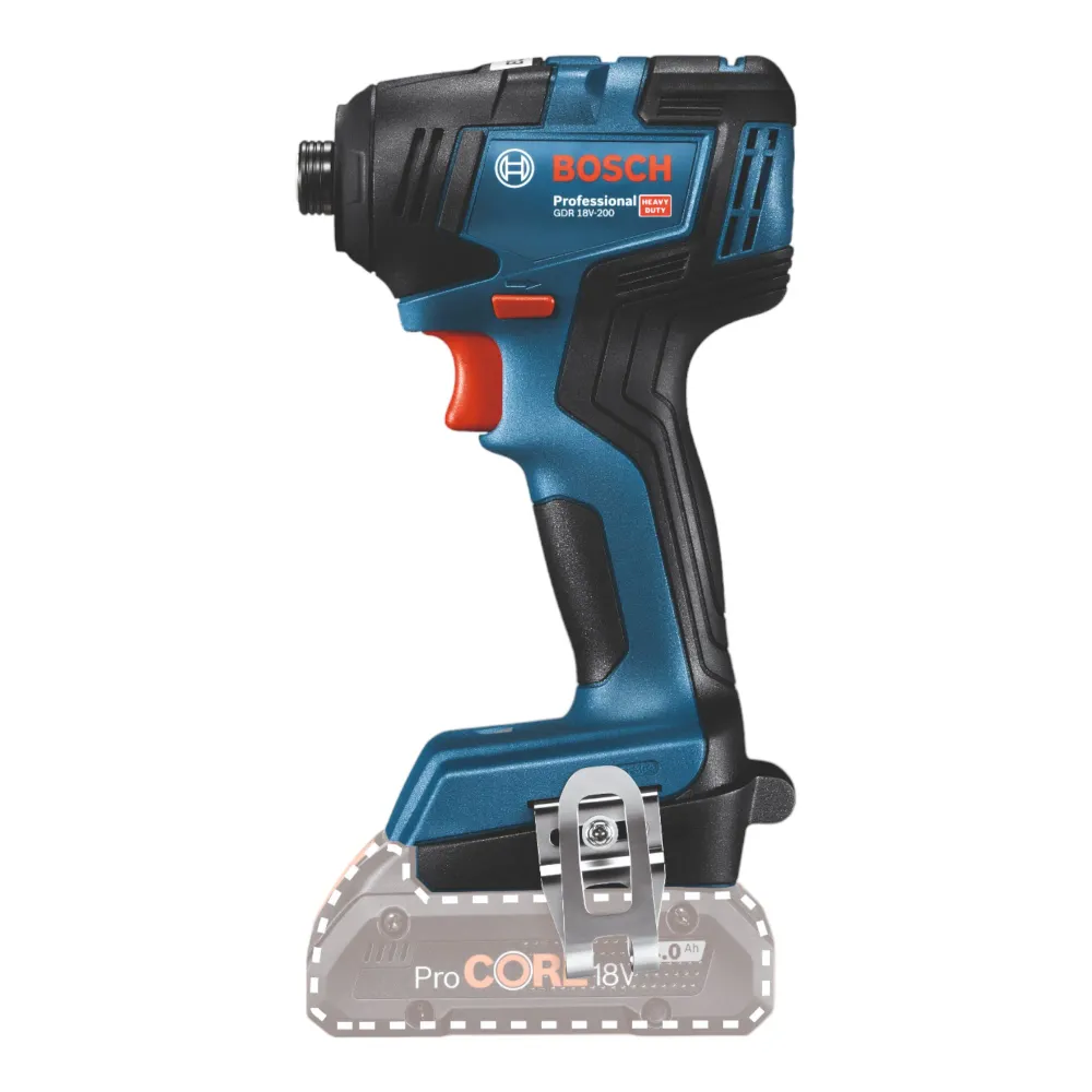 Bosch GDR 18V-200 Profesjonalny akumulatorowy klucz udarowy 18 V 200 Nm bezszczotkowy ( 06019J2106 ) + L-Boxx - bez akumul...