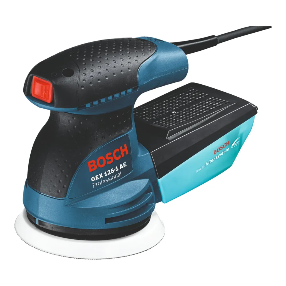 Bosch GEX 125-1 AE Profesjonalna szlifierka oscylacyjna 250 W 125 mm ( 0601387504 ) + walizka Bosch Professional