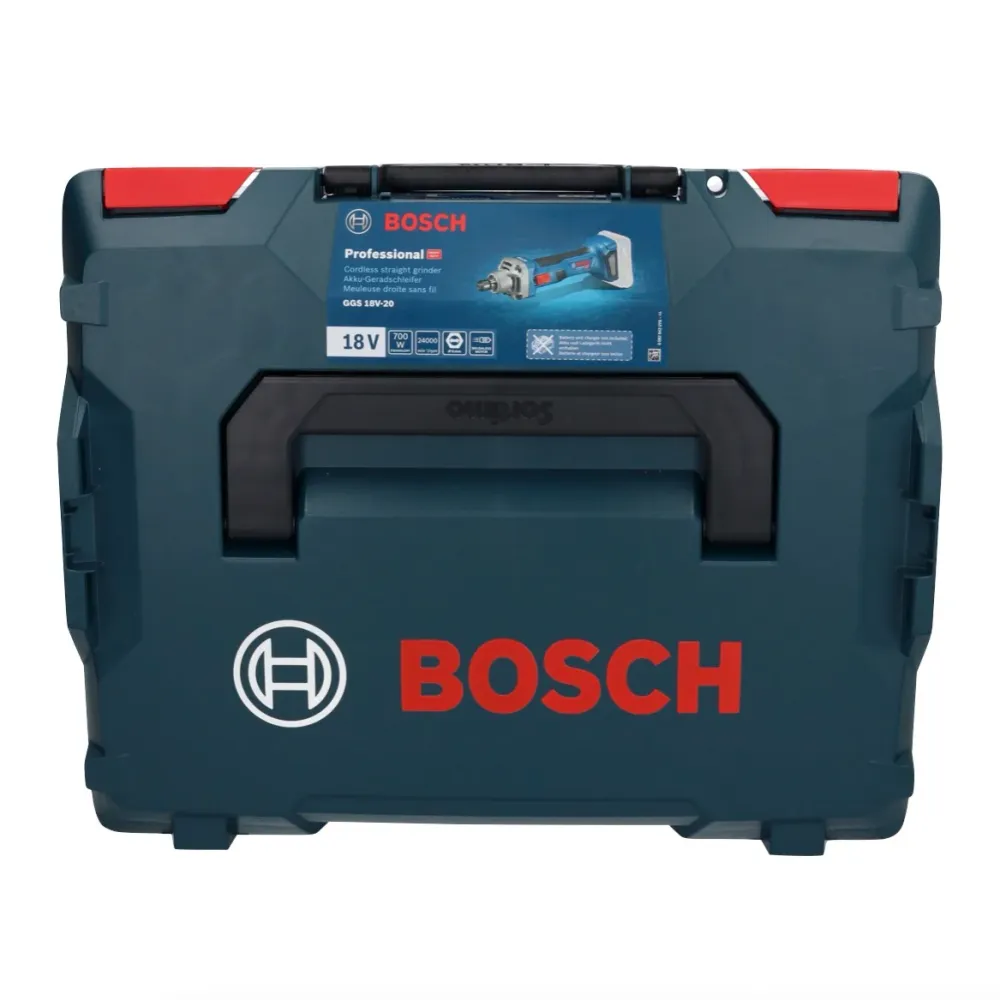 Bosch GGS 18V-20 akumulatorowa szlifierka prosta 18 V bezszczotkowa + 1x akumulator ProCORE 8,0 Ah + ładowarka + L-BOXX Bo...