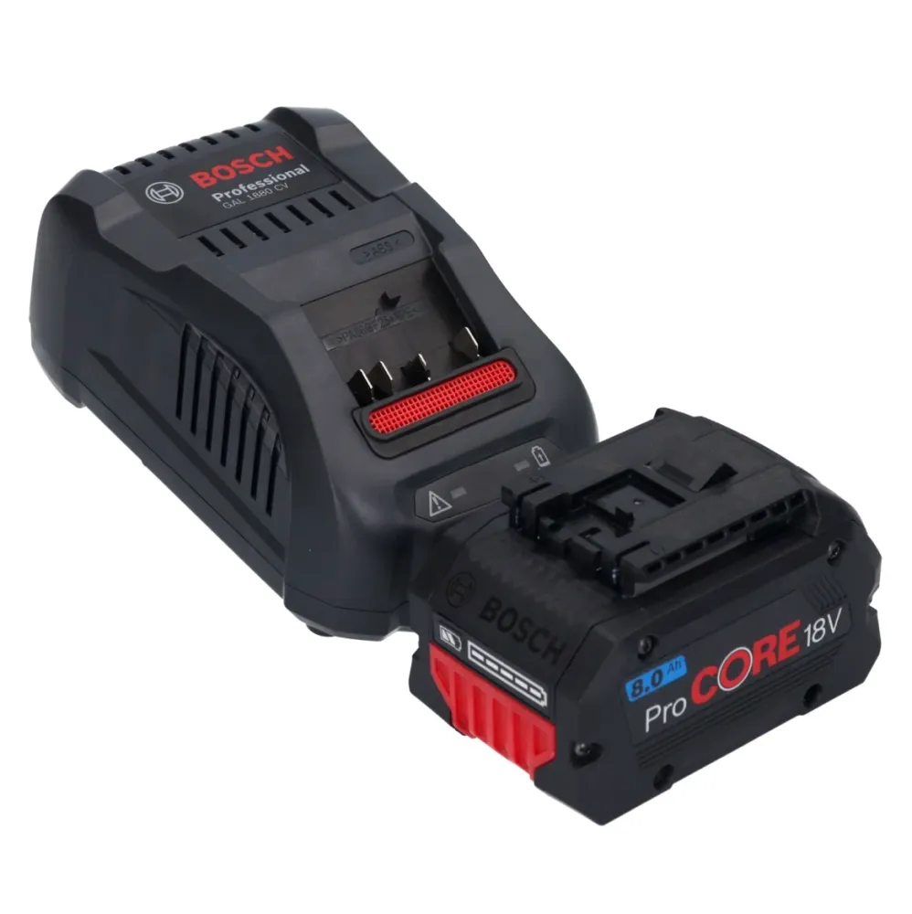 Bosch GGS 18V-20 akumulatorowa szlifierka prosta 18 V bezszczotkowa + 1x akumulator ProCORE 8,0 Ah + ładowarka + L-BOXX Bo...