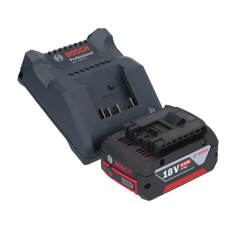 Bosch GSB 18V-45 Profesjonalna akumulatorowa wiertarko-wkrętarka udarowa 18 V 45 Nm bezszczotkowa + 1x akumulator 4,0 Ah +...