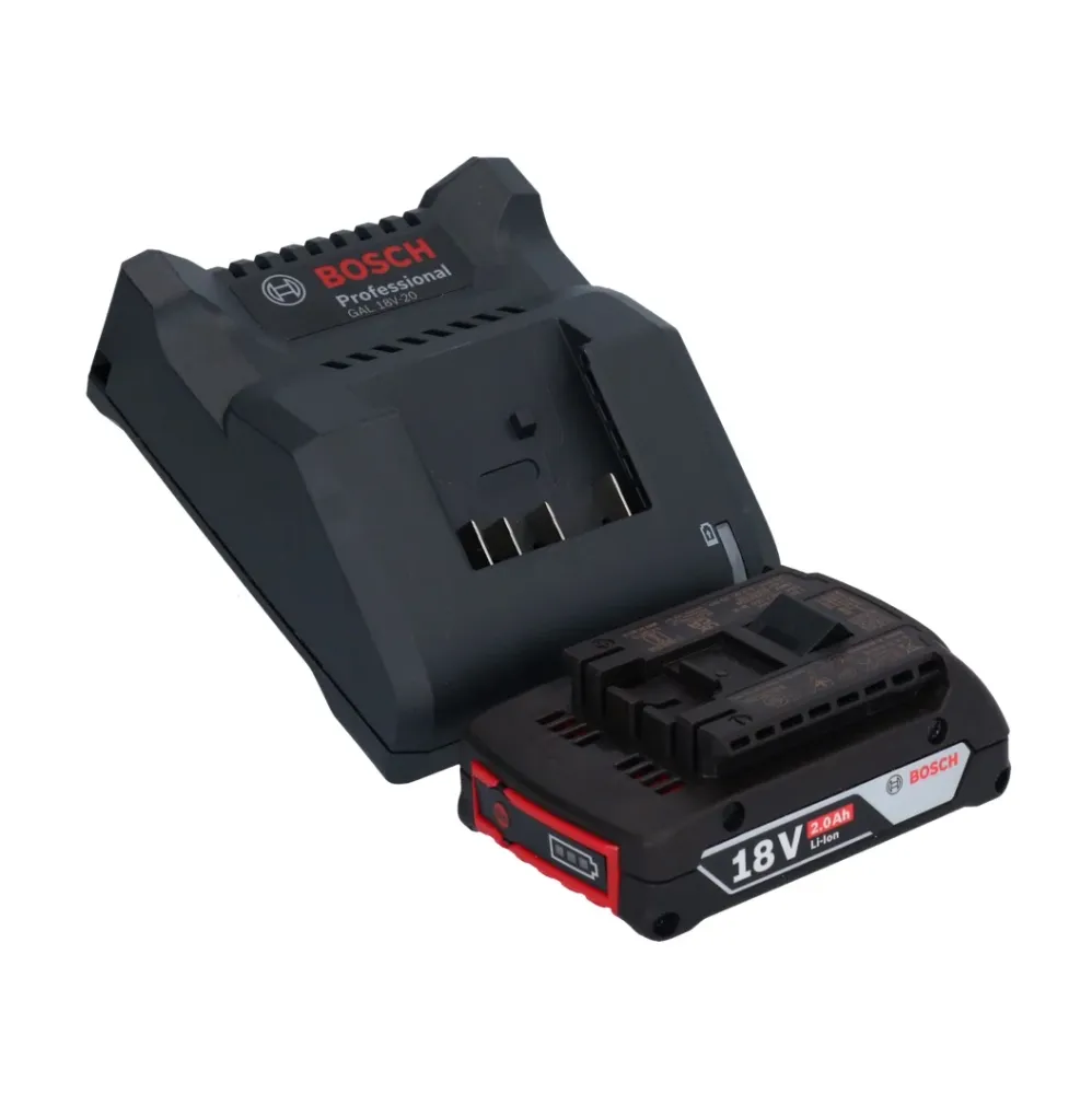 Bosch GSB 18V-45 Profesjonalna akumulatorowa wiertarko-wkrętarka udarowa 18 V 45 Nm bezszczotkowa + 1x akumulator 2,0 Ah +...