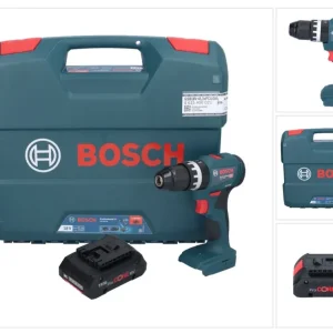 Bosch GSB 18V-45 Profesjonalna akumulatorowa wiertarko-wkrętarka udarowa 18 V 45 Nm bezszczotkowa + 1x akumulator ProCORE...