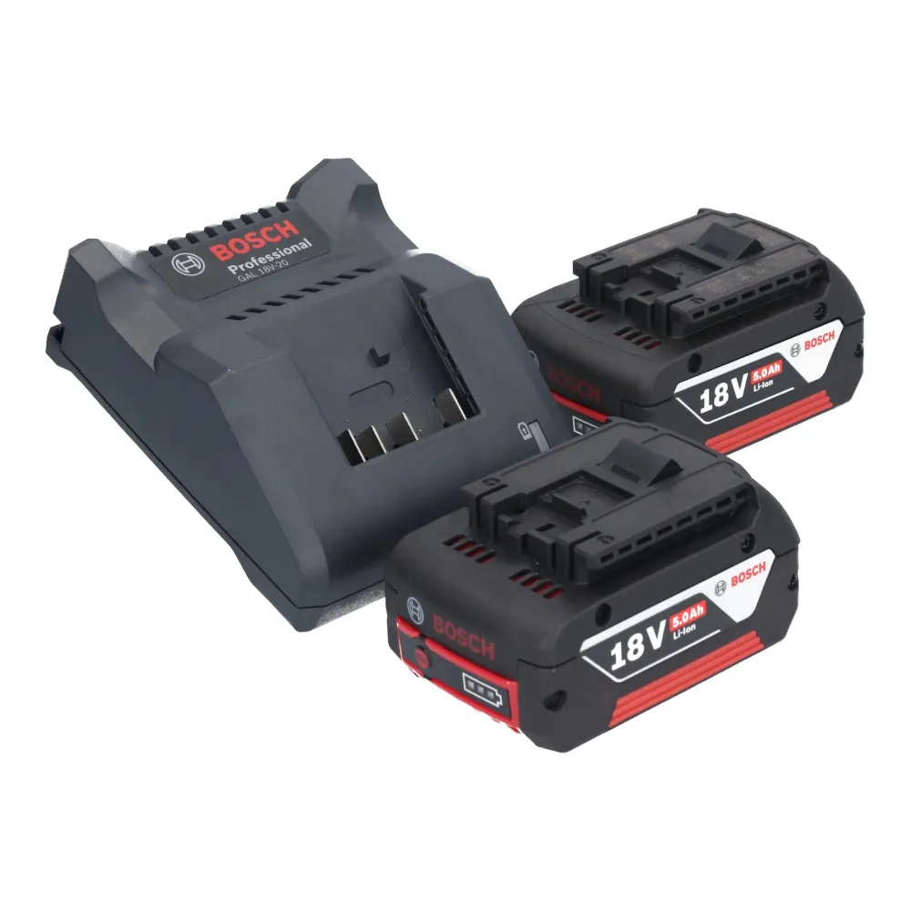Bosch GSR 18V-90 C Profesjonalna akumulatorowa wiertarko-wkrętarka 18 V 64 Nm bezszczotkowa + 2x akumulator 5,0 Ah + ładow...