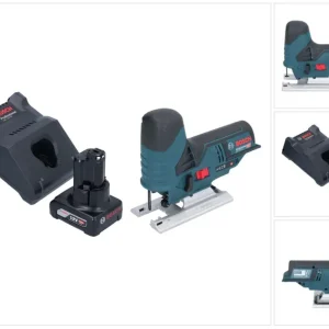 Bosch GST 12V-70 Profesjonalna wyrzynarka akumulatorowa 12 V 70 mm + 1x akumulator 6,0 Ah + ładowarka Bosch Professional