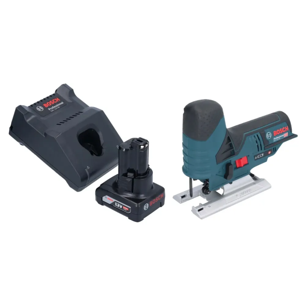 Bosch GST 12V-70 Profesjonalna wyrzynarka akumulatorowa 12 V 70 mm + 1x akumulator 6,0 Ah + ładowarka Bosch Professional